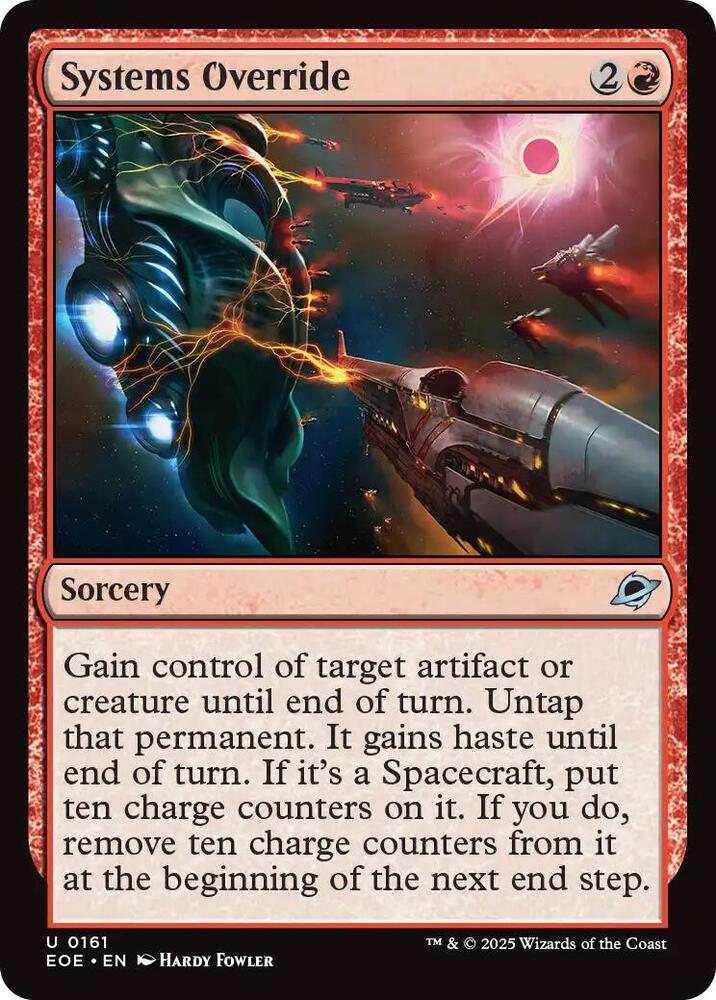 Systems Override 161/276 (Edge of Eternities)  - Foil