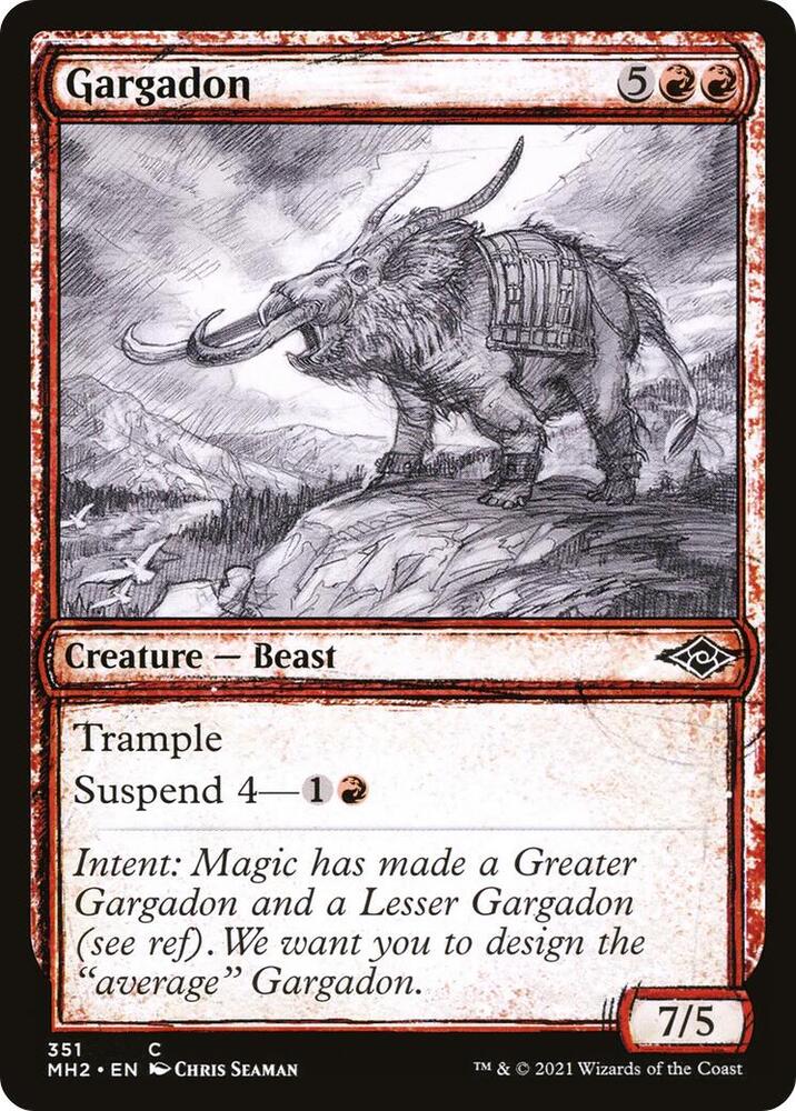 Gargadon Showcase 351 (Modern Horizons 2) 