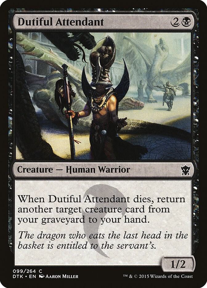 Dutiful Attendant 99/264 (Dragons of Tarkir) 