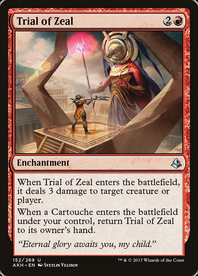 Trial of Zeal 152/269 (Amonkhet) 