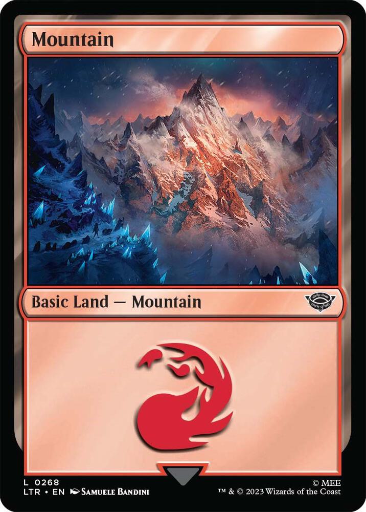 Mountain 268 (Universes Beyond: The Lord of the Rings: Tales of Middle-earth)  - Foil