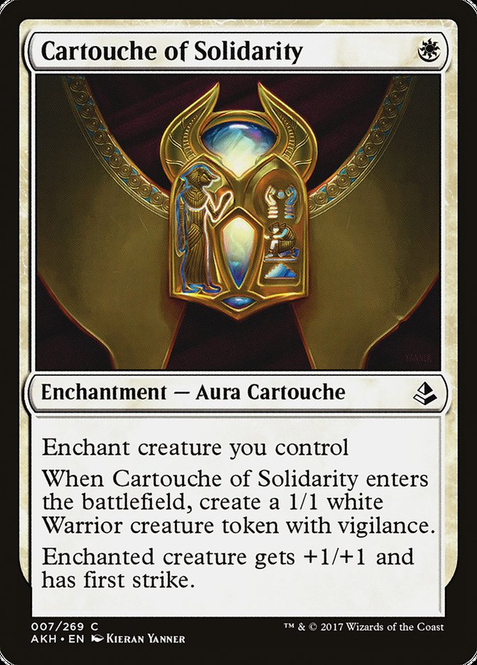 Cartouche of Solidarity 7 (Amonkhet) 