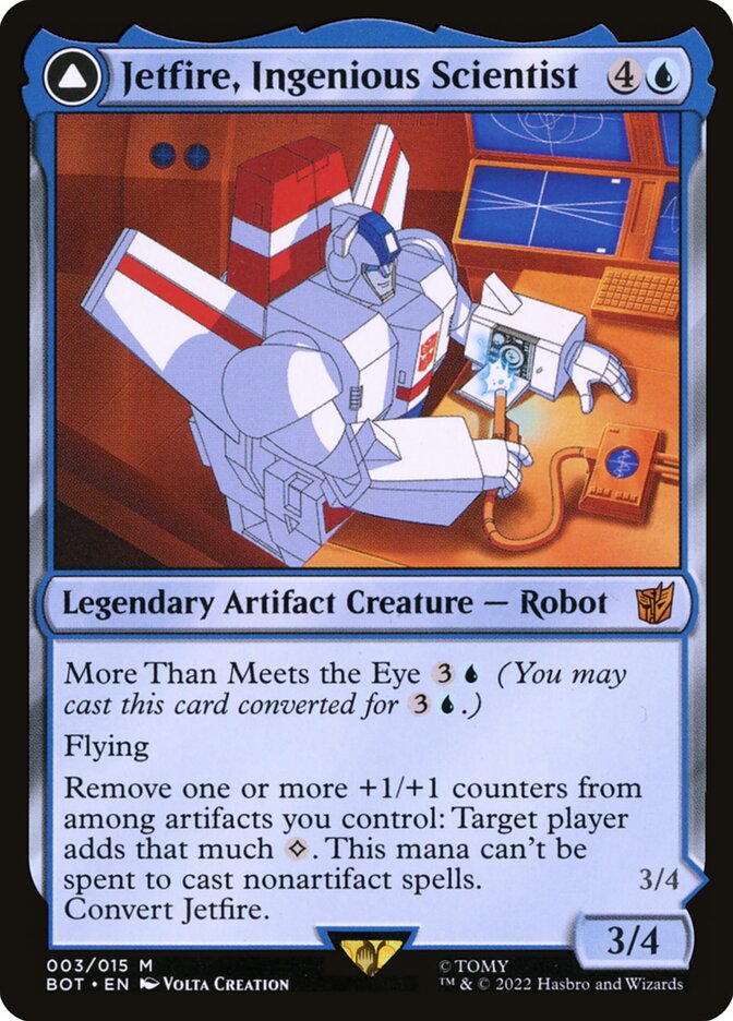 Jetfire Ingenious Scientist 3 (Universes Beyond: Transformers) 