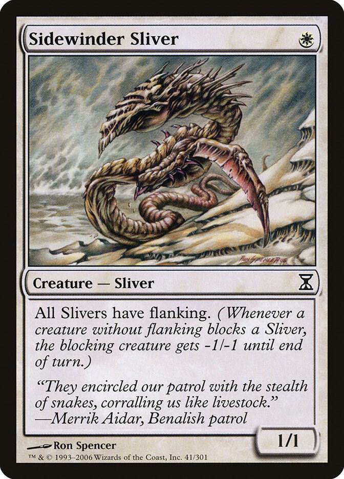 Sidewinder Sliver 41/301 (Time Spiral) 