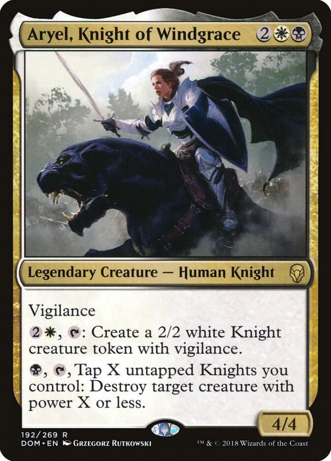 Aryel, Knight of Windgrace 192/269 (Dominaria) 