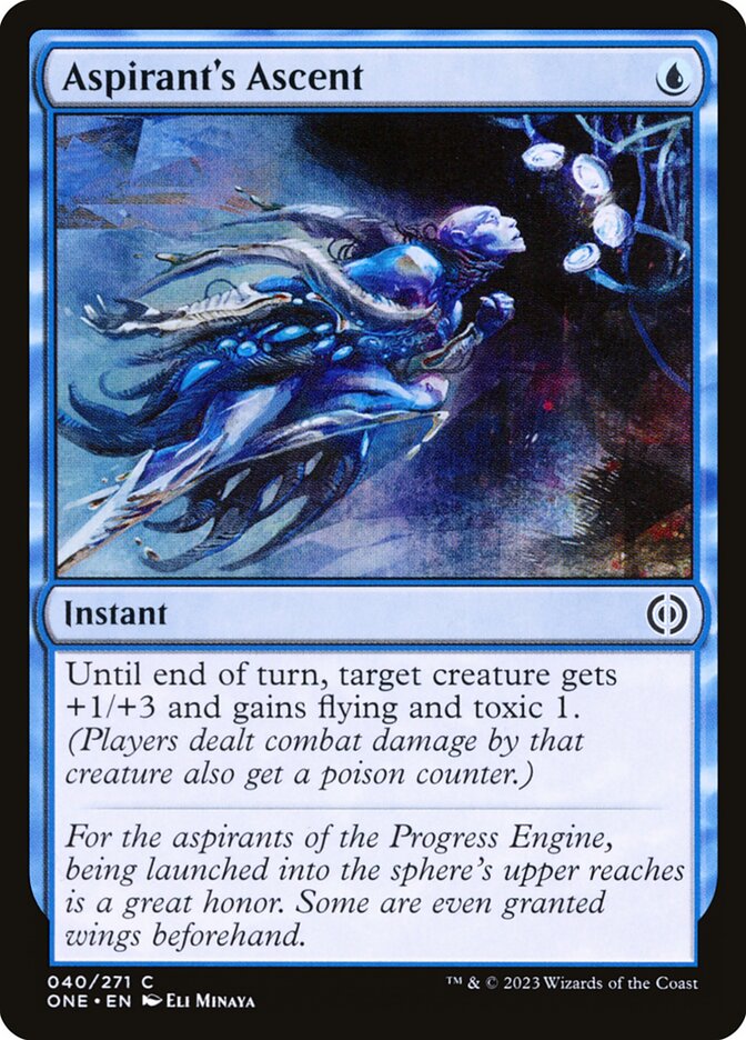 Aspirant's Ascent 40 (Phyrexia: All Will Be One)  - Foil