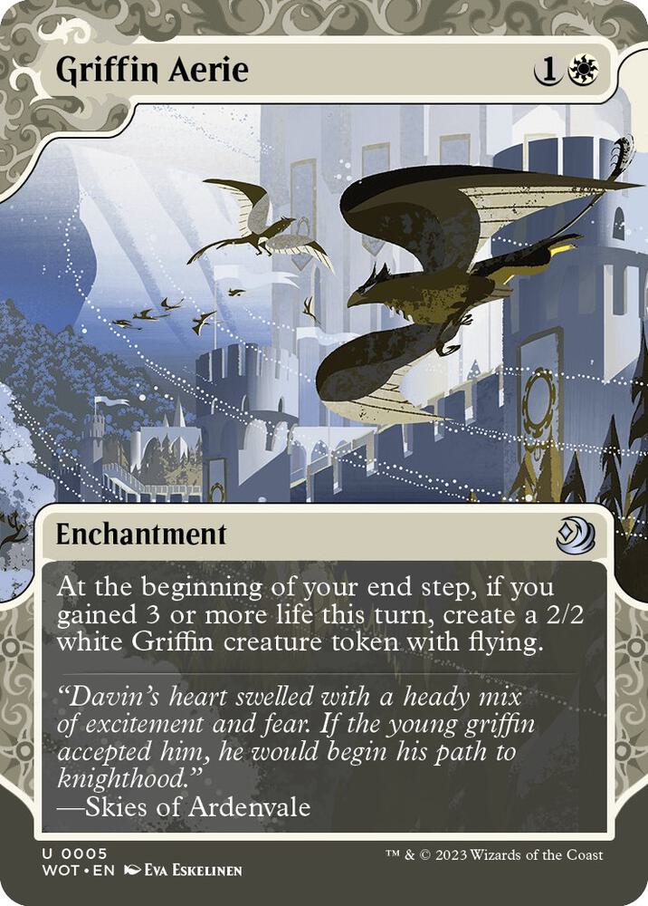 Griffin Aerie 5 (Wilds of Eldraine: Enchanting Tales)  - Showcase