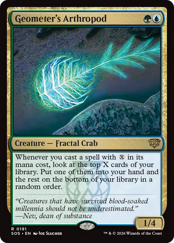 Geometer's Arthropod [Secrets of Strixhaven]