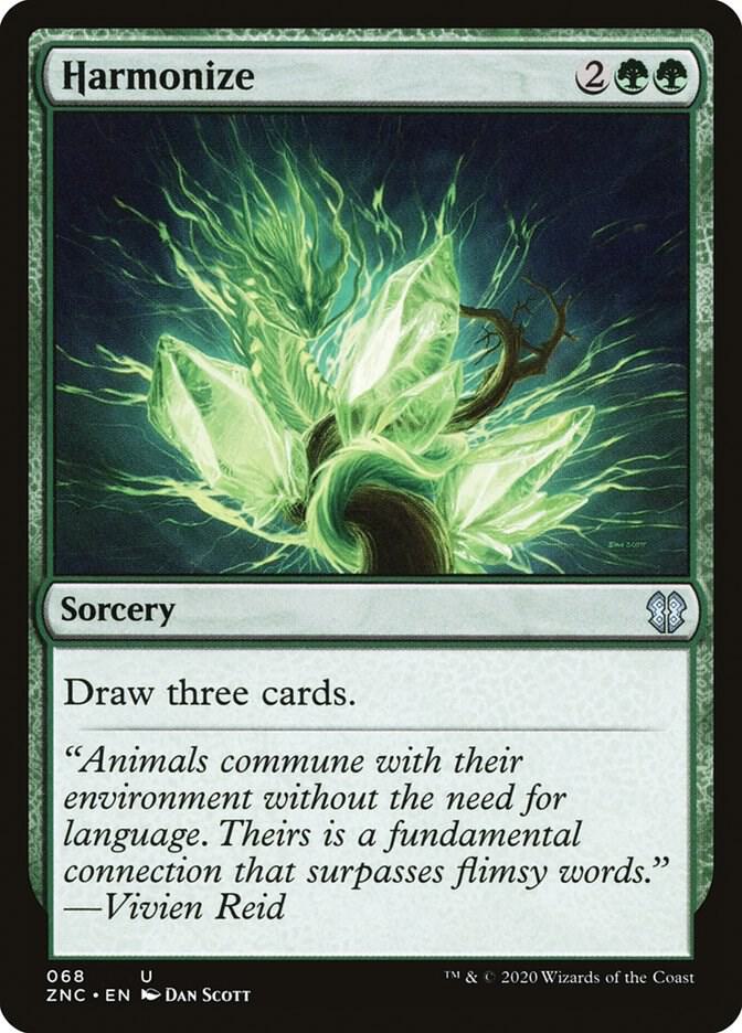 Harmonize 68/142 (Commander: Zendikar Rising) 