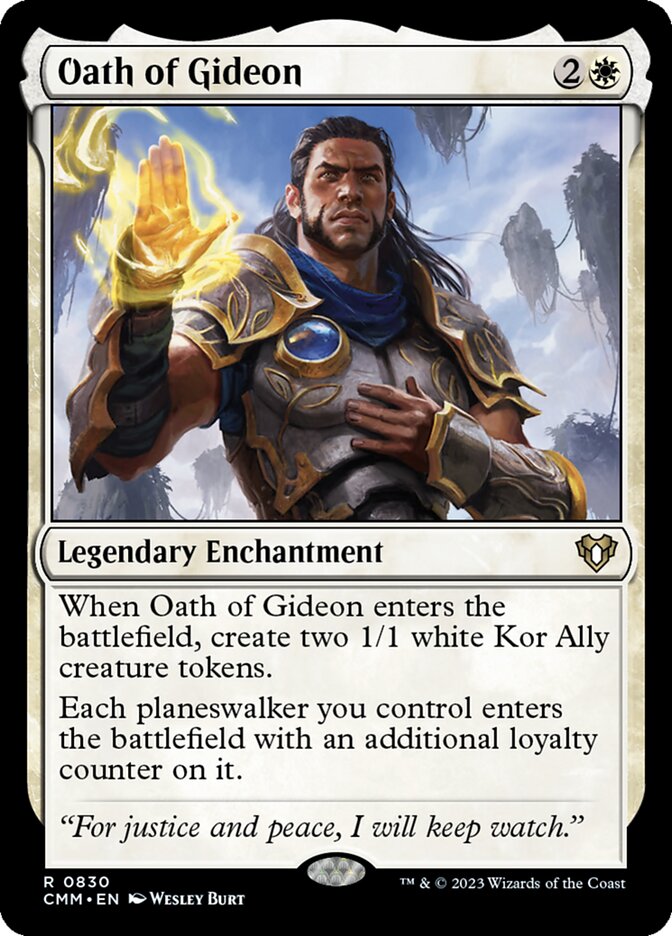 Oath of Gideon 830/451 (Commander Masters) 