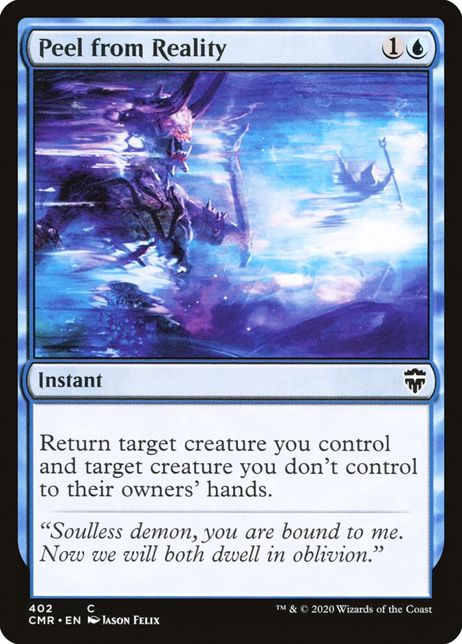 Peel from Reality 402 (Commander Legends) 
