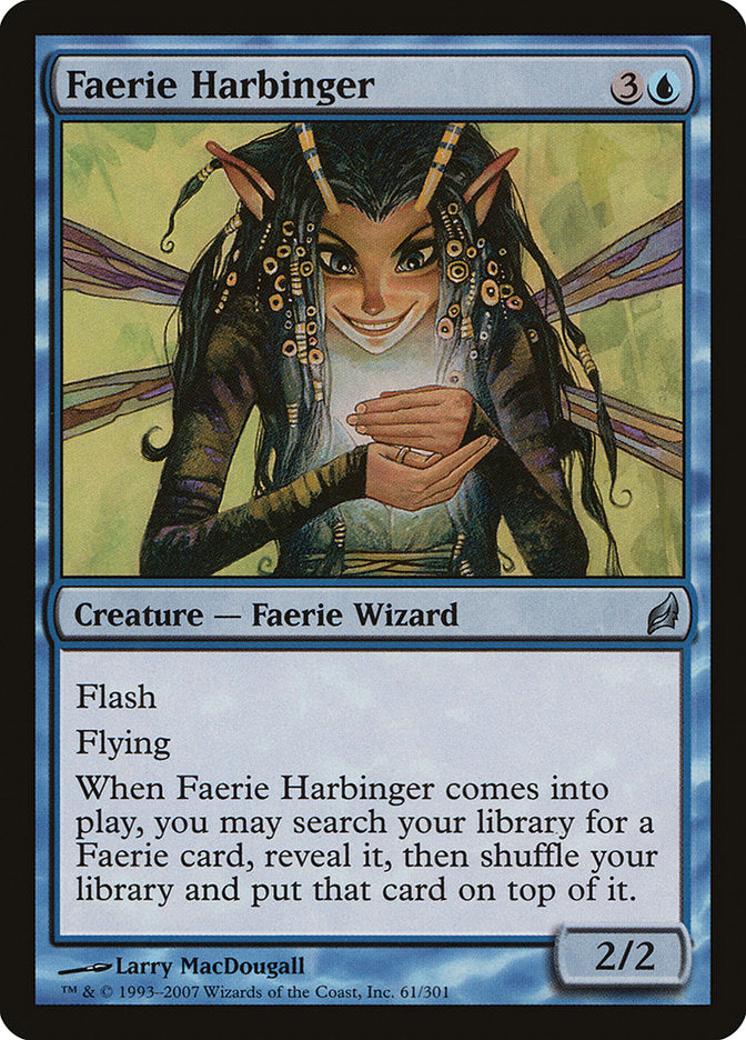 Faerie Harbinger 61/301 (Lorwyn) 