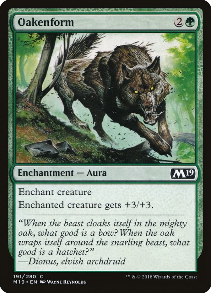 Oakenform 191/280 (Core Set 2019) 