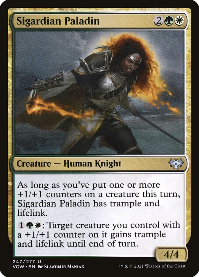 Sigardian Paladin 247/277 (Innistrad: Crimson Vow)  - Foil