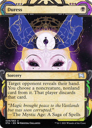 Duress  29 (Strixhaven: Mystical Archives)  - Etched Foil