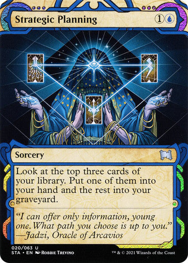 Strategic Planning  20 (Strixhaven: Mystical Archives)  - Etched Foil