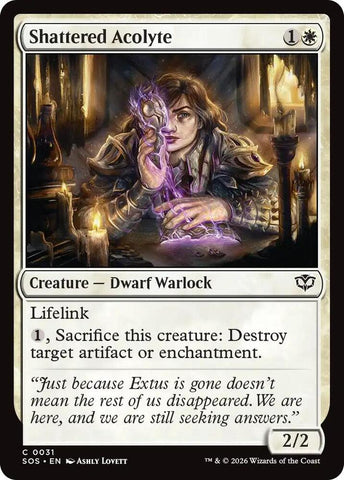 Shattered Acolyte 31 (Secrets of Strixhaven)  - Foil