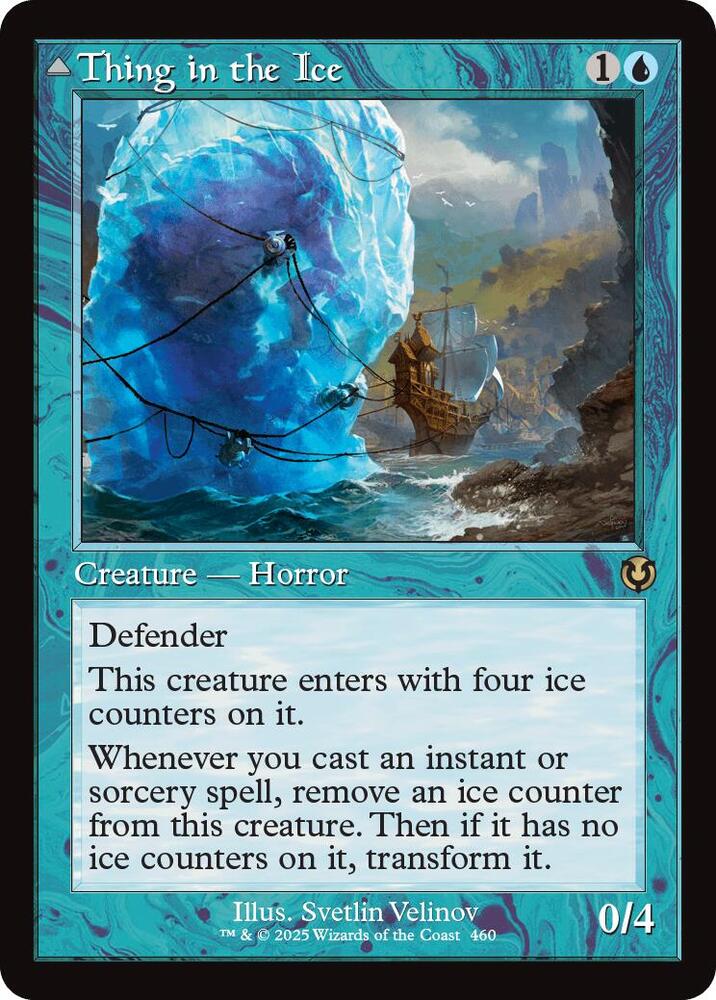 Thing in the Ice // Awoken Horror 460/287 (Innistrad Remastered)  - Retro