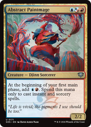 Abstract Paintmage 171 (Secrets of Strixhaven) 