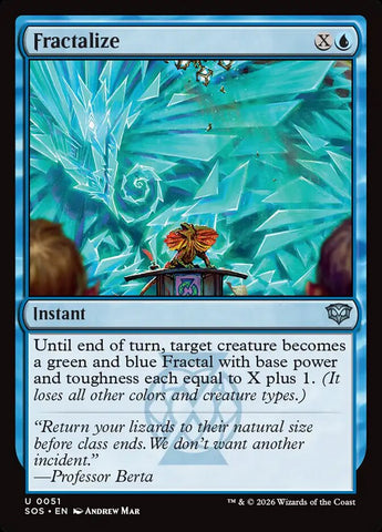 Fractalize 51 (Secrets of Strixhaven)  - Foil
