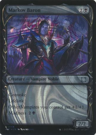 Markov Baron 198/50 (March of the Machine: The Aftermath)  - Showcase Halo Foil