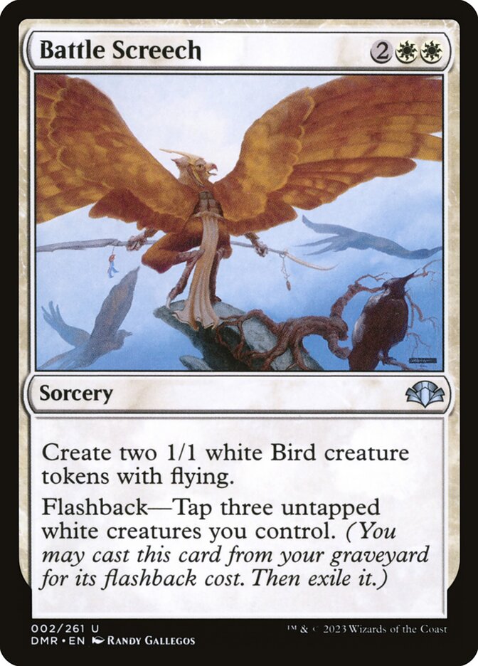 Battle Screech 2/261 (Dominaria Remastered) 