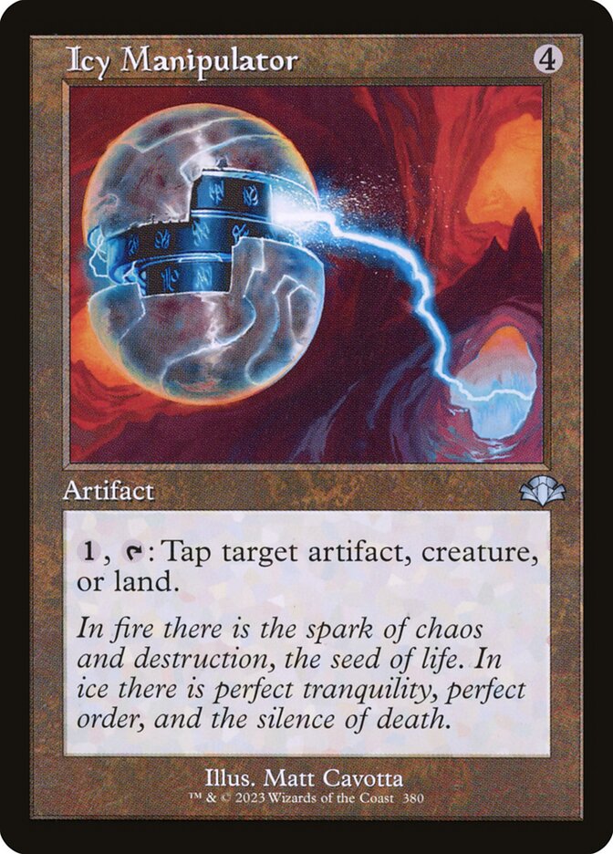 Icy Manipulator 380/261 (Dominaria Remastered)  - Retro