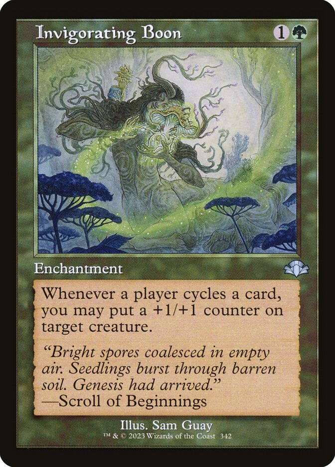 Invigorating Boon 342/261 (Dominaria Remastered)  - Retro