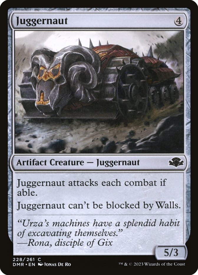 Juggernaut 228/261 (Dominaria Remastered) 