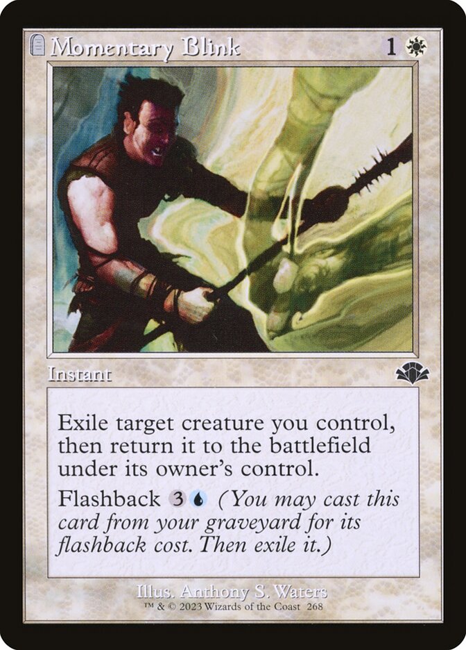 Momentary Blink 268/261 (Dominaria Remastered)  - Retro