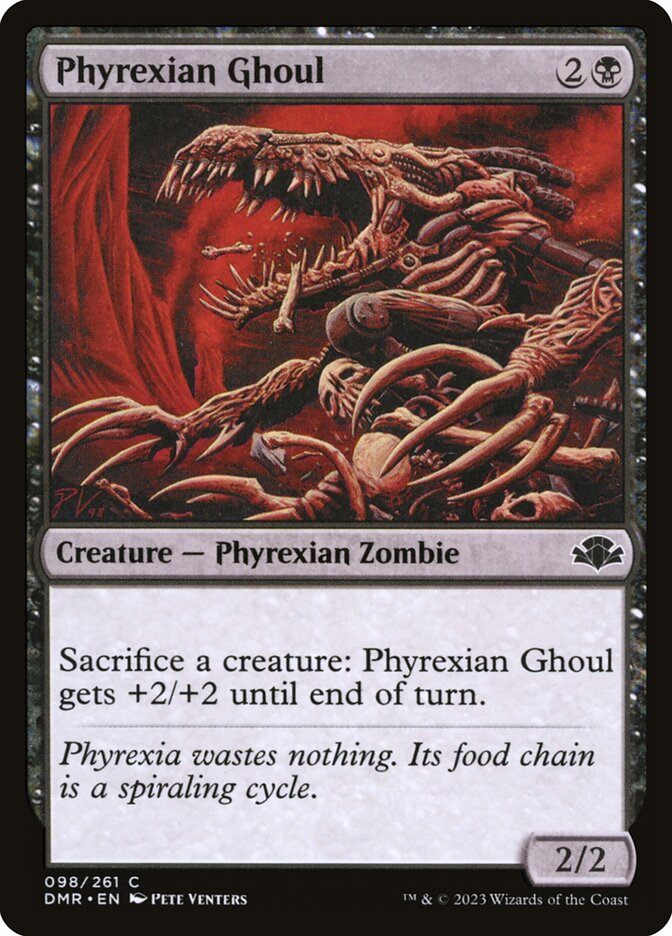 Phyrexian Ghoul 98/261 (Dominaria Remastered) 