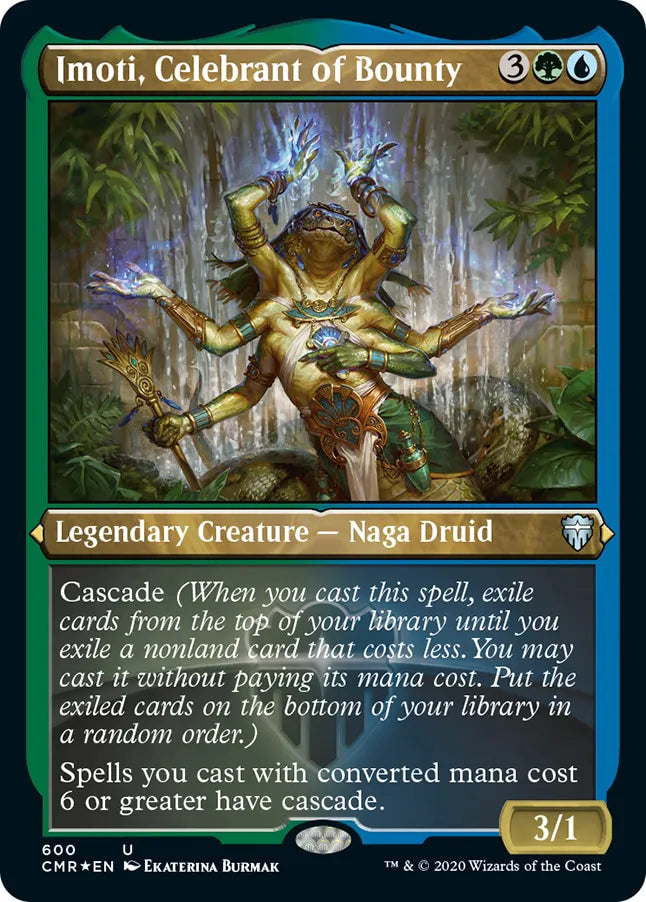 Imoti, Celebrant of Bounty 600 (Commander Legends)  - Etched Foil