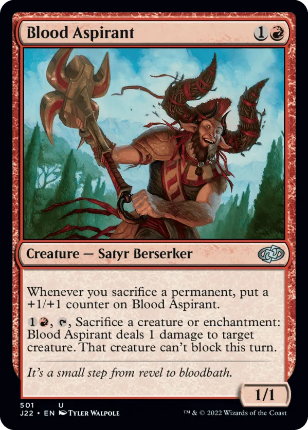 Blood Aspirant 501 (Jumpstart 2022) 