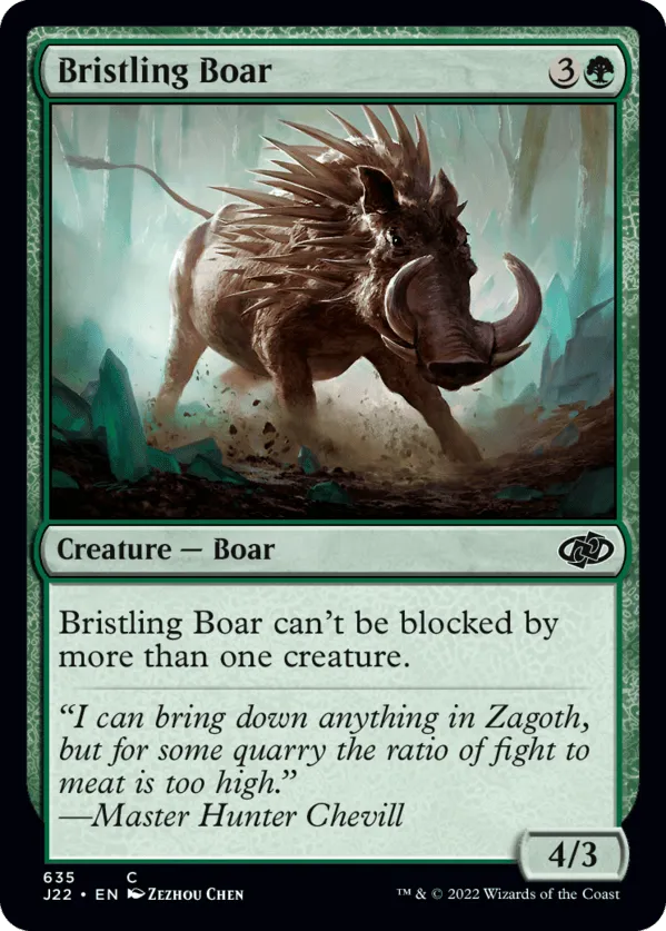 Bristling Boar 635 (Jumpstart 2022) 