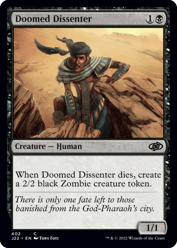 Doomed Dissenter 402 (Jumpstart 2022) 