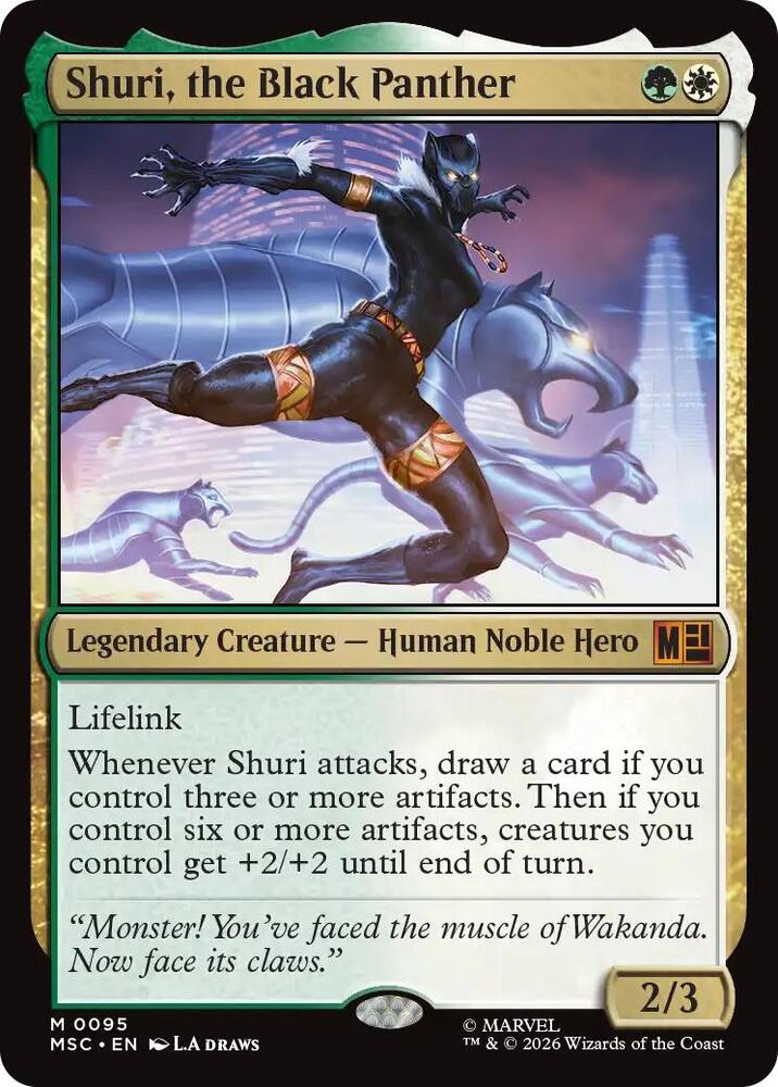 Shuri, the Black Panther 95 (Commander: Marvel Super Heroes) 
