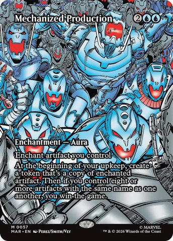 Mechanized Production 57 (Marvel Universe Eternal-Legal)  - Borderless