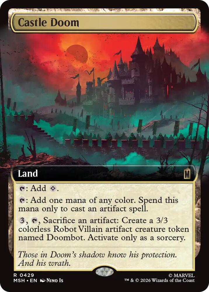Castle Doom 429 (Marvel Super Heroes)  - Extended Art