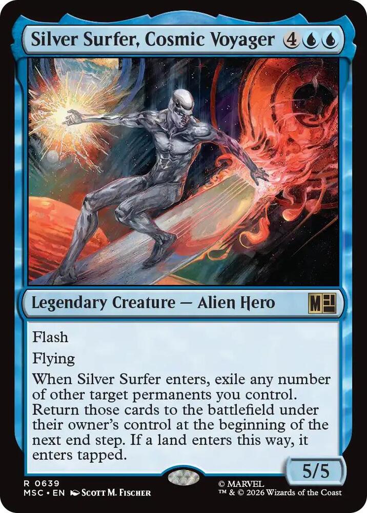 Silver Surfer, Cosmic Voyager 639 (Commander: Marvel Super Heroes) 
