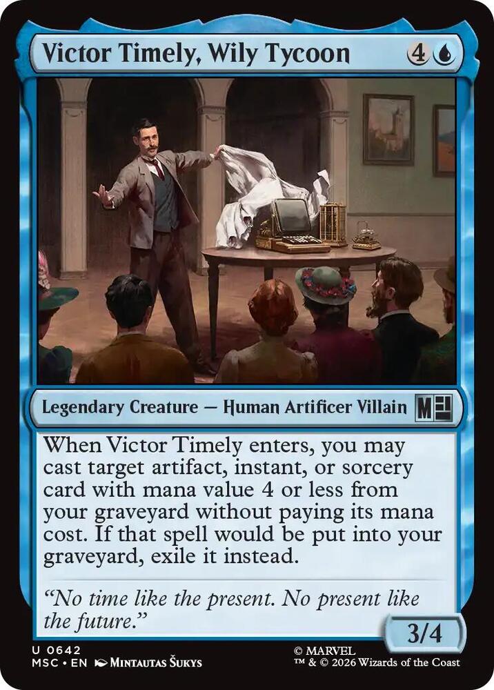 Victor Timely, Wily Tycoon 642 (Commander: Marvel Super Heroes) 