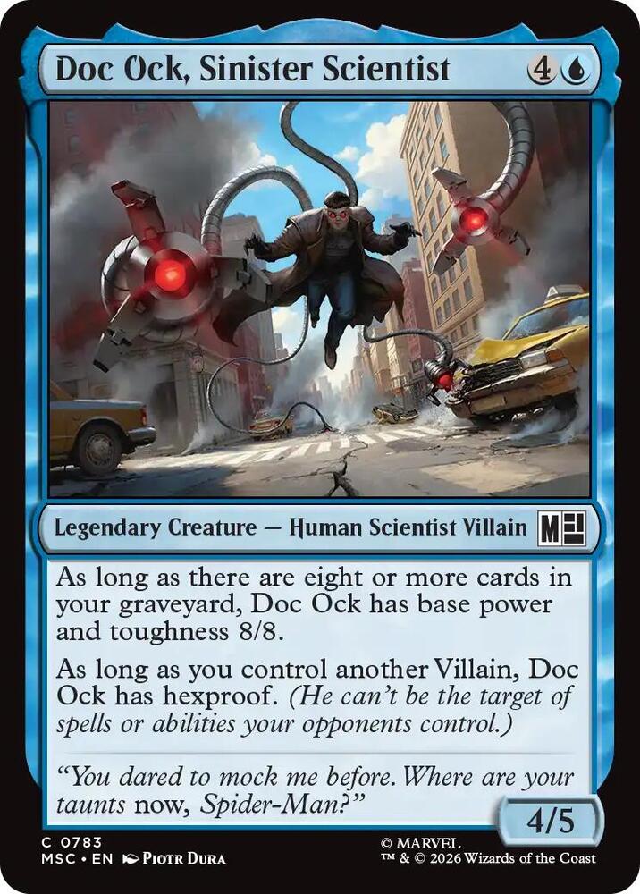 Doc Ock, Sinister Scientist 783 (Commander: Marvel Super Heroes) 