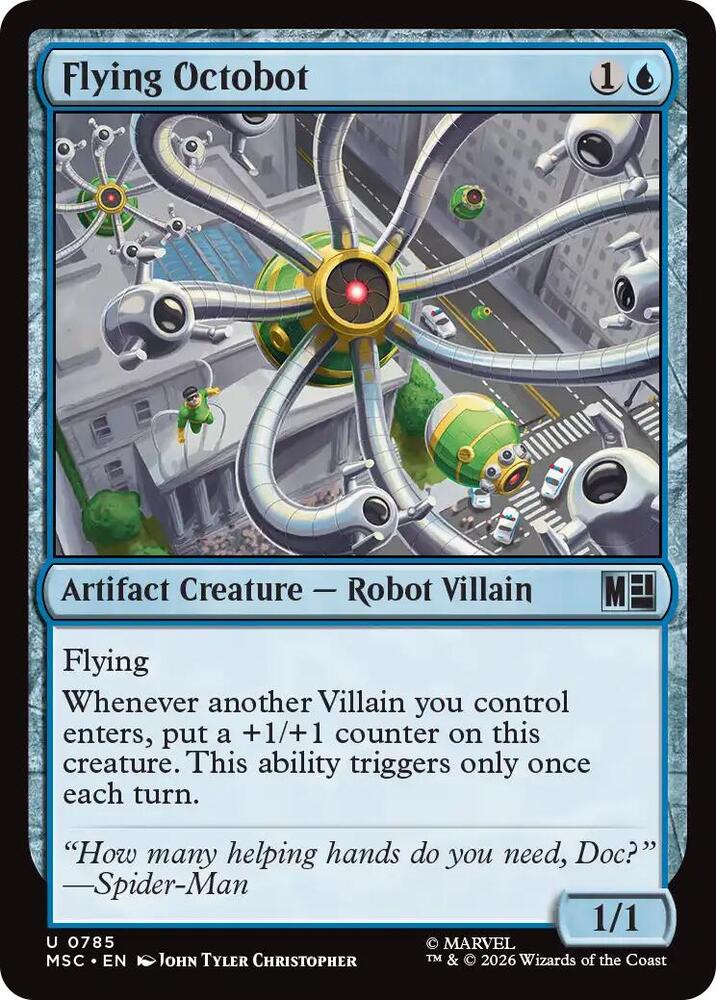 Flying Octobot 785 (Commander: Marvel Super Heroes) 