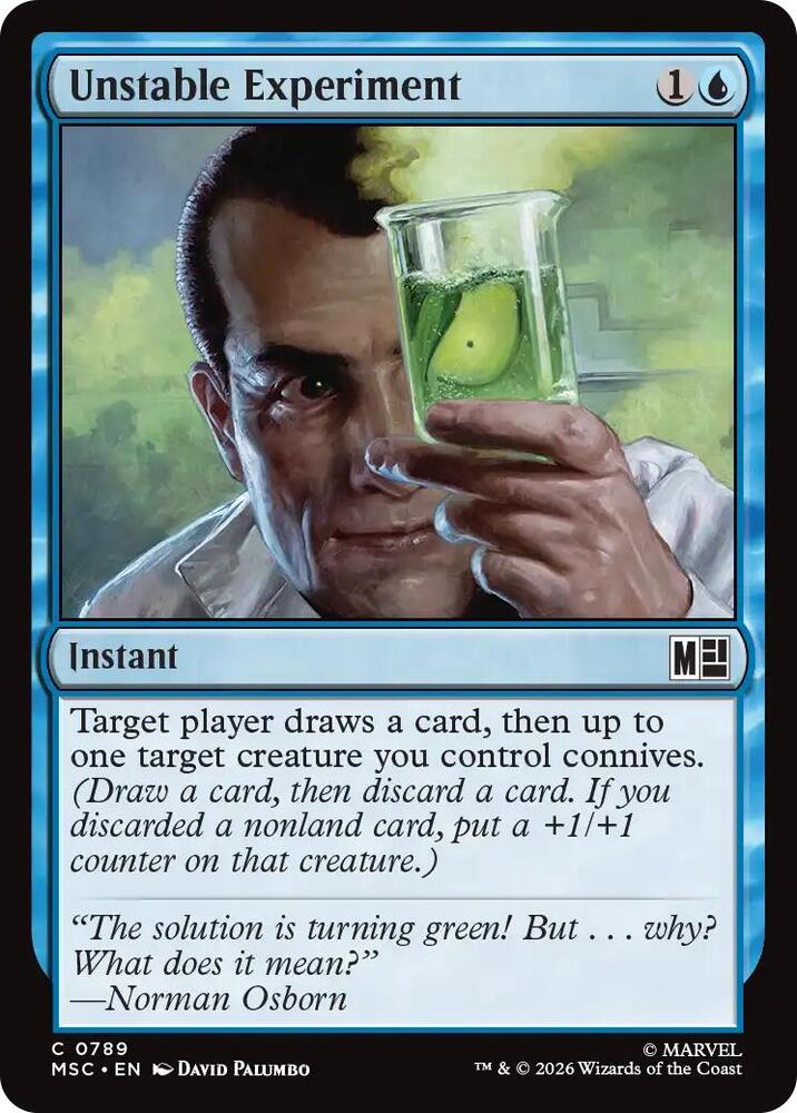 Unstable Experiment 789 (Commander: Marvel Super Heroes) 