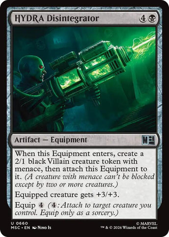 HYDRA Disintegrator 660 (Commander: Marvel Super Heroes)  - Foil