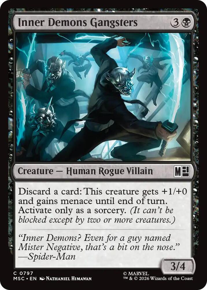 Inner Demons Gangsters 797 (Commander: Marvel Super Heroes) 