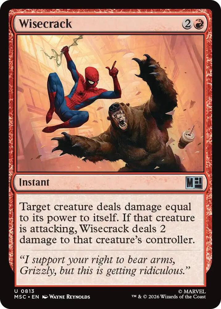 Wisecrack 813 (Commander: Marvel Super Heroes) 