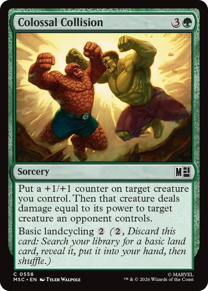 Colossal Collision 558 (Commander: Marvel Super Heroes) 
