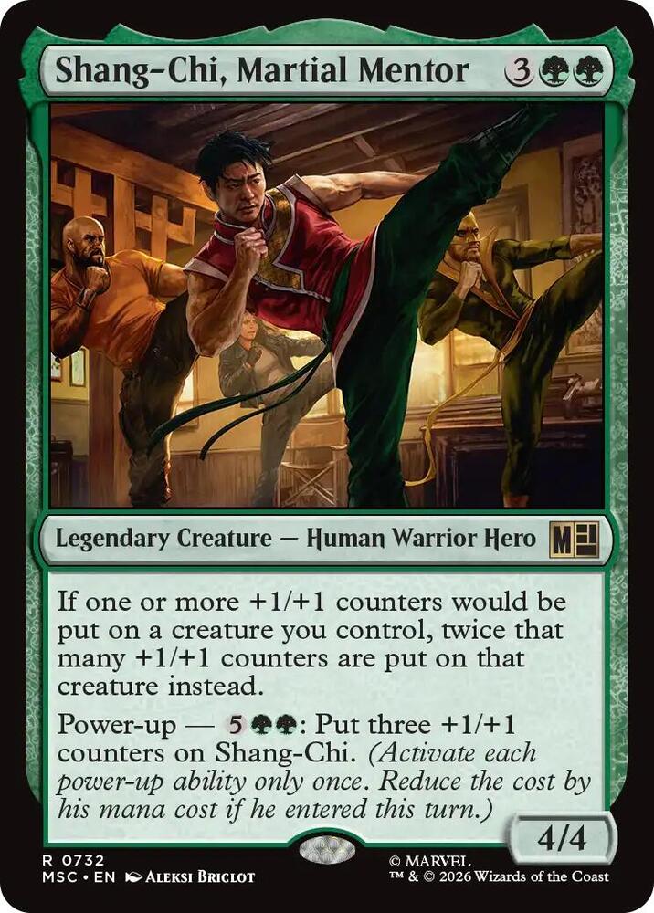 Shang-Chi, Martial Mentor 732 (Commander: Marvel Super Heroes) 