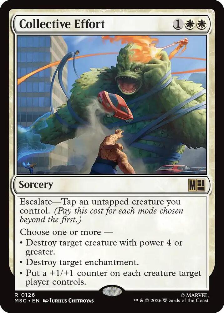 Collective Effort 126 (Commander: Marvel Super Heroes) 