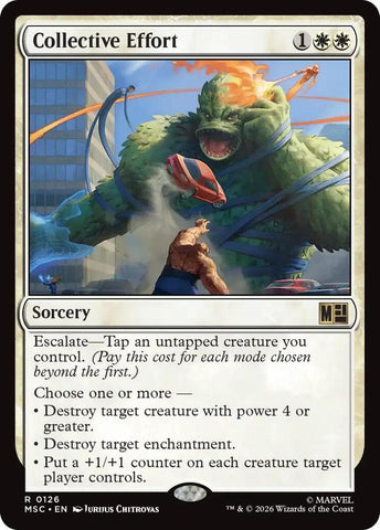 Collective Effort 126 (Commander: Marvel Super Heroes) 